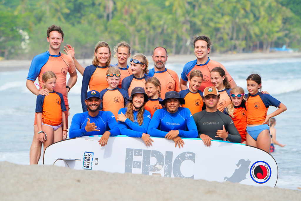 Surf Lessons in Playa Samara at Tico's Surf School